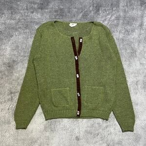 Vintage oona chunky cardigan sweater